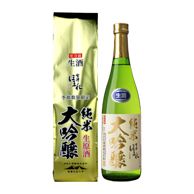 純米大吟醸　極　生原酒　720ml（2月1日より発送開始） ¥ 1,320
