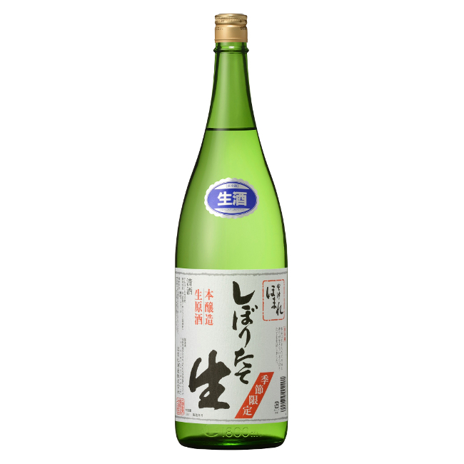 しぼりたて生 本醸造生原酒 1.8L ¥ 2,310